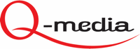 Q-media logo